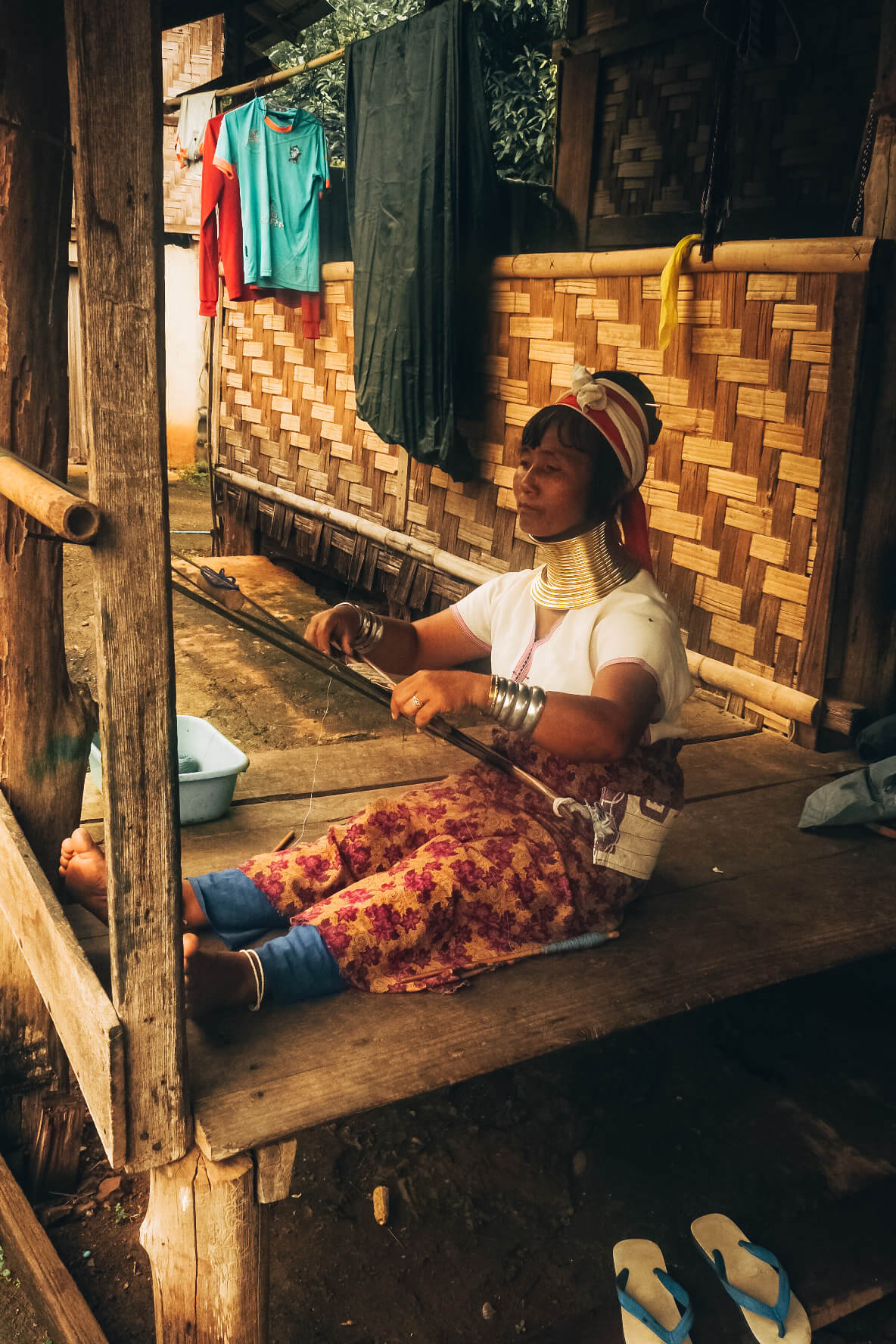 A_Huay_Pu_Keng_villager_weaving